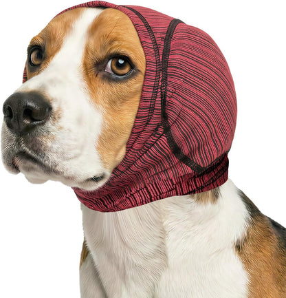 Dog Calming Ear Cover for Fireworks & Thunderstorm Noise Protection, Large